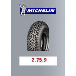 Copertone pneumatico MICHELIN 2.75 9" ACS per VESPA 50 N L R e anteriori Piaggio Ciao Porter Tre e Lambretta