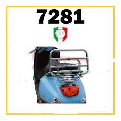 PORTAPACCHI POSTERIORE CROMATO VESPA 50 125 150 LX