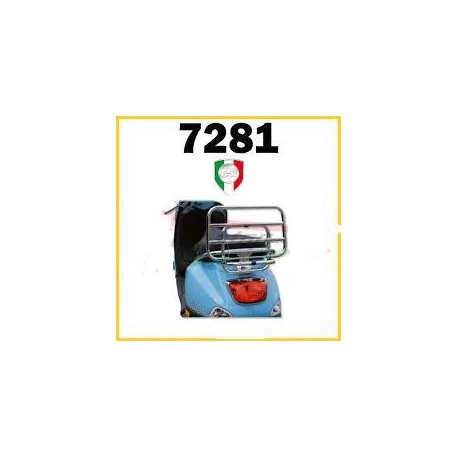PORTAPACCHI POSTERIORE CROMATO VESPA 50 125 150 LX