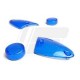 KIT 4 GEMME FRECCE APRILIA SR STEALTH "BLU"