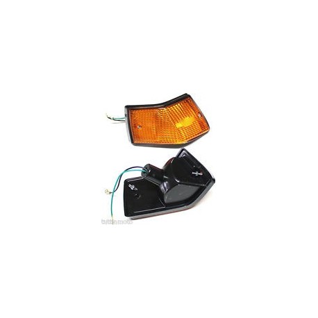 FRECCIA LAMPEGGIATORE POSTERIORE SX ARANCIO PER VESPA PX 80 100 125 150 200 E ARCOBALENO ETS T5