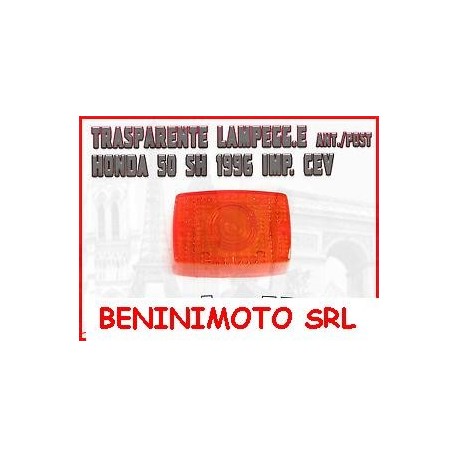 LENTE CORPO LUMINOSO ARANCIO FRECCIA ANTERIORE-POSTERIORE HONDA SH 50 1996