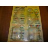 KIT 4 GEMME FRECCE TNT TRASPARENTI APRILIA SR 2000