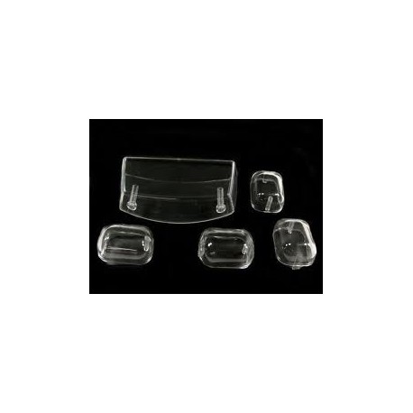 KIT 5 GEMME FRECCE-FARO TNT TRASPARENTI PEUGEOT XP6