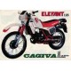 PISTONE GOL CAGIVA SXT 125 WSXT 125 ALETTA ROSSA ELEFANT 125 D.55,95 A