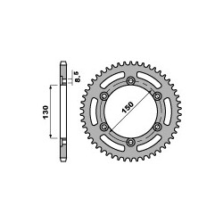 CORONA HONDA 200 XR-R 250 XL-R/S 500 XR-R R/S 600 XL-LM Z43