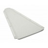 TAPPETINO GRIGIO PEDANA CENTRALE PER VESPA 125 150 160 200 RALLY SPRINT TS VNB VBB VBA GT GTR GL GS 