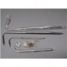 FREGI COFANO IN ALLUMINIO PER VESPA 150 GL VLA1T 