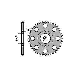 CORONA RIZZATO CALIFFONE RUOTE RAGGI Z54