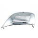 SCOCCHINO SPORTELLO COFANO MOTORE CROMATO CON SERRATURA PER VESPA 50 90  125 PRIMAVERA ET3