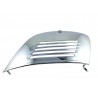 SCOCCHINO SPORTELLO COFANO MOTORE CROMATO CON SERRATURA PER VESPA 50 90  125 PRIMAVERA ET3