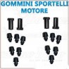 KIT GOMMINI E BOCCOLE PER BATTUTA COFANI / SPORTELLI VESPA 50 125 PK HP RUSH XL S P ETS AUTOMATICA