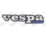 SCRITTA TARGHETTA ANTERIORE PER VESPA 50 80 125 PK AUTOMATICA S ETS