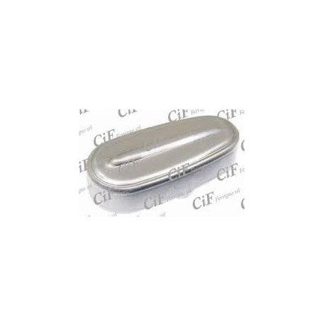 COPRIMOLLEGGIO MOZZO ALLUMINIO SATINATO PER VESPA 50 90 125 PRIMAVERA ET3