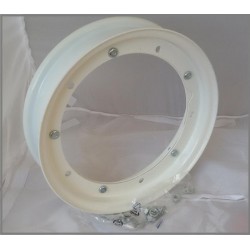 CERCHIO RUOTA BIANCO LATTE 300 10" 350 10" VESPA 50 125 PX PE APE