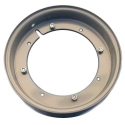CERCHIO RUOTA ACCIAIO 3.50X 10 TRASFORMAZIONE RUOTA DA 9 A RUOTA DA 10 APERTA VESPA 50 SPECIAL