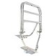 PORTAPACCHI POSTERIORE CROMATO VESPA PK 50 125