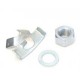 KIT PIASTRINA FERMA BULLONE PERNO INGRANAGGIO MULTIPLO VESPA PX 125 150 VNB2 VBA TS