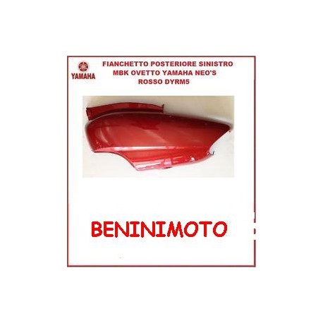 FIANCHETTO SX ROSSO MBK OVETTO 50 100