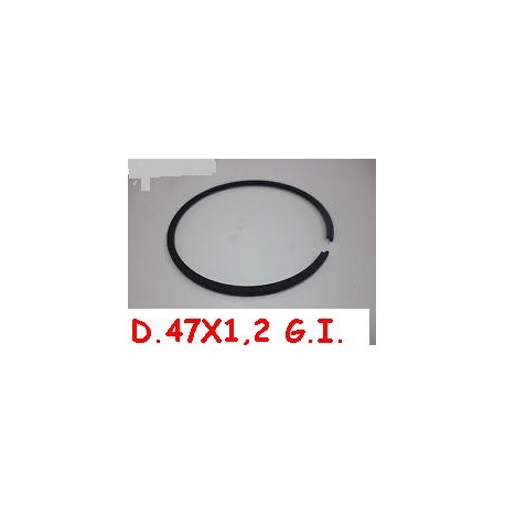 SEGMENTO POLINI D.47X1,2 GRANO INTERNO GHISA