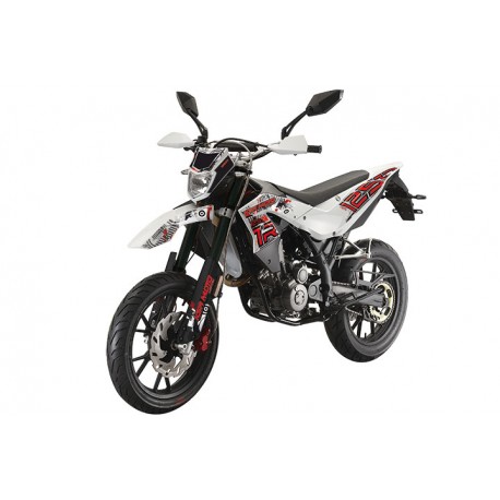 MOTARD KSR TR 125 SM BIANCO