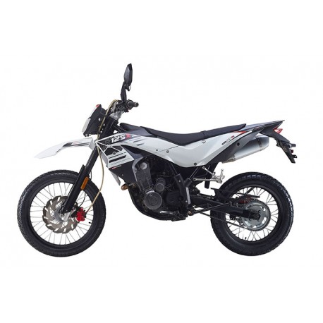 MOTARD KSR TR 125 X BIANCO