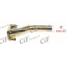 COLLETTORE RACCORDO ASPIRAZIONE CARBURATORE 19.19 PER VESPA 125 ET3