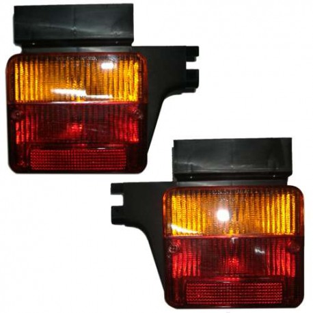 COPPIA FANALI POSTERIORI COMPLETI PIAGGIO APE TM P50 FL1-FL2 APE 50 EUROPA APE CROSS