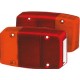 COPPIA LENTI FANALI POSTERIORI PIAGGIO APE 125-175-250-350-450-500-550