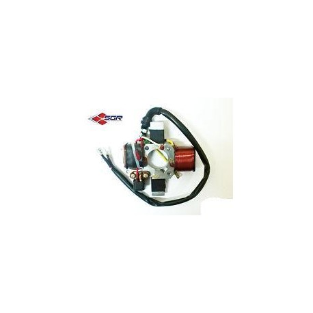 STATORE ELETTRONICO 4 POLI 2 BOBINE PER MOTORE PIAGGIO 50 BOSS  BRAVO EVL/3  SI  FL2  MIX SUPER BRAVO  SUPERBRAVO 3 CIAO PORTER