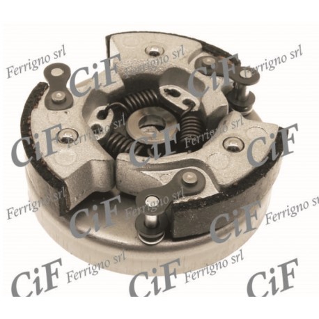 kIT SERIE 3 MASSETTE FRIZIONE COMPLETA DI CAMPANA PIAGGIO  SI CIAO BRAVO BOXER SENZA VARIATORE