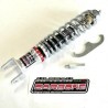 AMMORTIZZATORE POSTERIORE CROMATO CARBONE HI-TECH REGOLABILE PER VESPA 50  N L R SPECIAL 125 PRIMAVERA ET3 SPRINT RALLY TS PX PE