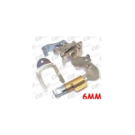 KIT SERRATURA BLOCCASTERZO BAULETTO VESPA 50S-ELESTART-125 ET3-PX