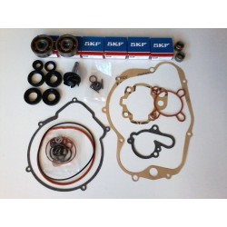 KIT SERIE CUSCINETTI-PARAOLIO-PARAOLIO POMPA H2O-GUARNIZIONI MOTORE MINARELLI AM345 AM6