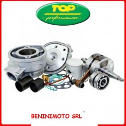 GRUPPO TERMICO TRASFORMAZIONE MAXI KIT TOP 50MM ALLUMINIO CORSA 44MM 86CC MINARELLI AM345 AM6