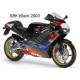 PARAFANGO ANTERIORE NERO OPACO APRILIA RS 125 SBK BLACK 2003