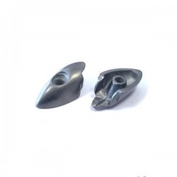 PUNTALINO TERMINALE IN ZAMA PER STRISCE PEDANE INTERNE VESPA 125 VM1 VM2 VN1 VN2