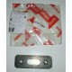 PIASTRINA FISSAGGIO GOMMA PEDANA POGGIAPIEDI APRILIA SCARABEO 250 300 400 500