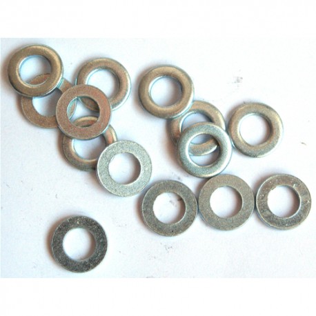 RONDELLA PIANA DIAMETRO 6MM VESPA PER FISSAGGIO STAFFE CAVALLETTP 10 PZ