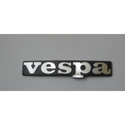 SCRITTA TARGHETTA ANETRIORE IN PLASTICA ADESIVA VESPA PX ARCOBALENO