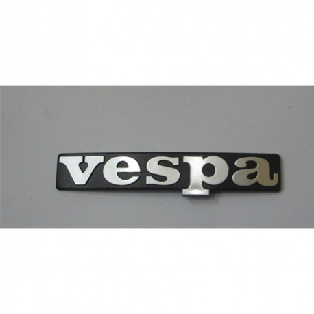 SCRITTA TARGHETTA ANETRIORE IN PLASTICA ADESIVA VESPA PX ARCOBALENO