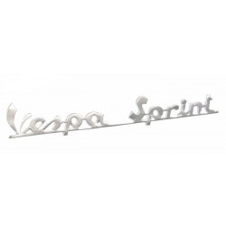 SCRITTA "VESPA SPPRINT"ALLUMINIO