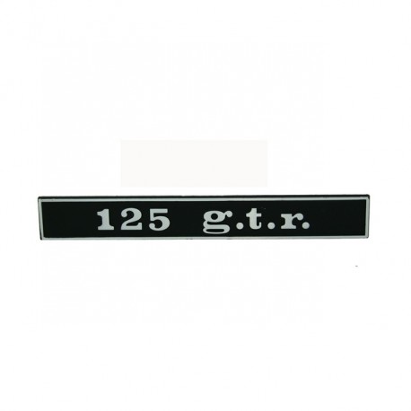 TARGHETTA SCRITTA POSTERIORE "125 G.T.R."