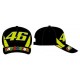CAPPELLINO VR46 THE DOCTOR 46 NERO