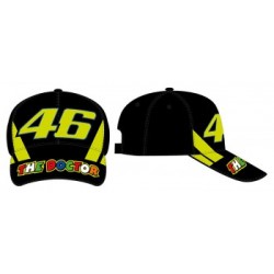 CAPPELLINO VR46 THE DOCTOR 46 NERO