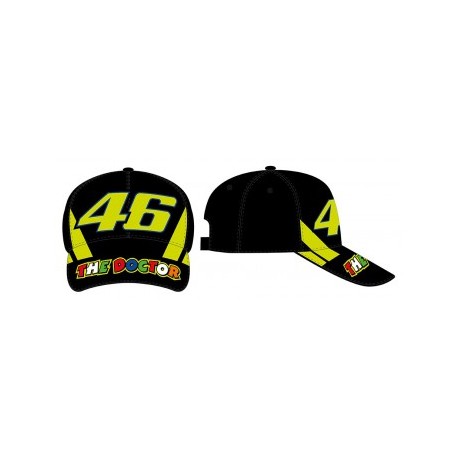 CAPPELLINO VR46 THE DOCTOR 46 NERO