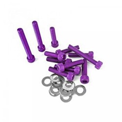 KIT VITI ANODIZZATE ERGAL VIOLA CARTER TRASMISSIONE SCOOTER PIAGGIO