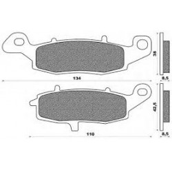 PASTIGLIE FRENO ANTERIORI/POSTERIORI KAWASAKI-SUZUKI