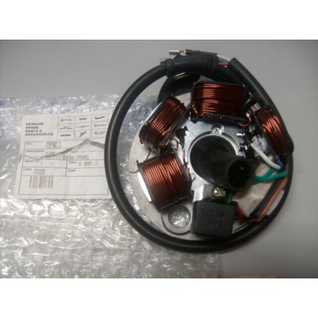 STATORE SUPPORTO BOBINE 5 BOBINE 6 POLI PER APE 50 VESPA PK 50 125 XL S RUSH N FL APE TMP