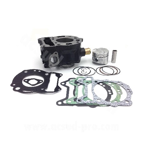 GRUPPO TERMICO CILINDRO RBMAX KIT COMPLETO PIAGGIO BEVERLY- MP3-X7-X8- X9-VESPA GTS 125CC